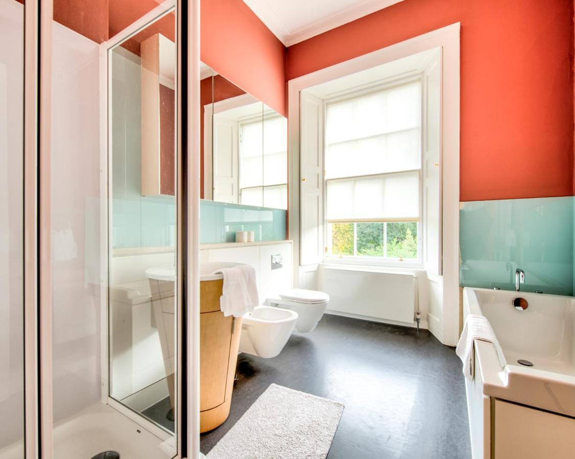 Beautiful City Centre Georgian 4 Bed Townhouse With Private Garden Edinburgh Ngoại thất bức ảnh
