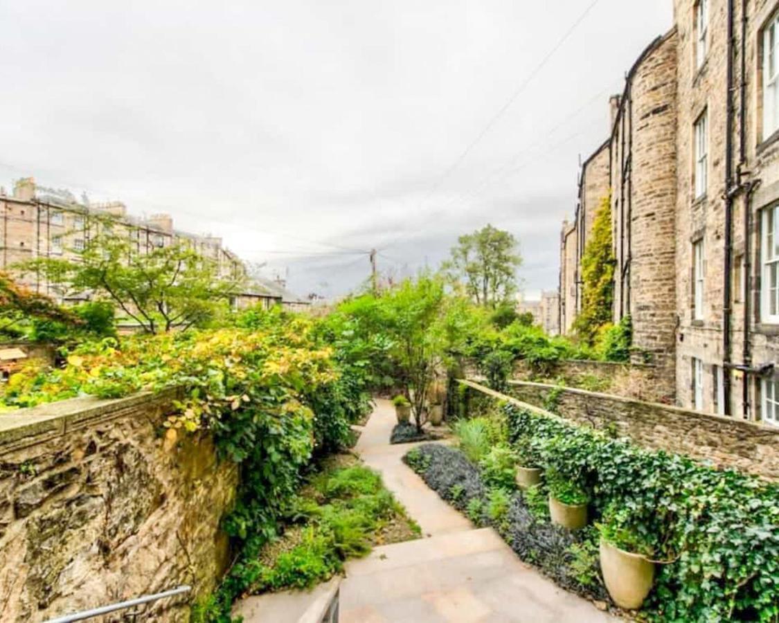 Beautiful City Centre Georgian 4 Bed Townhouse With Private Garden Edinburgh Ngoại thất bức ảnh