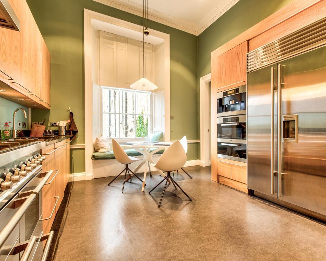 Beautiful City Centre Georgian 4 Bed Townhouse With Private Garden Edinburgh Ngoại thất bức ảnh
