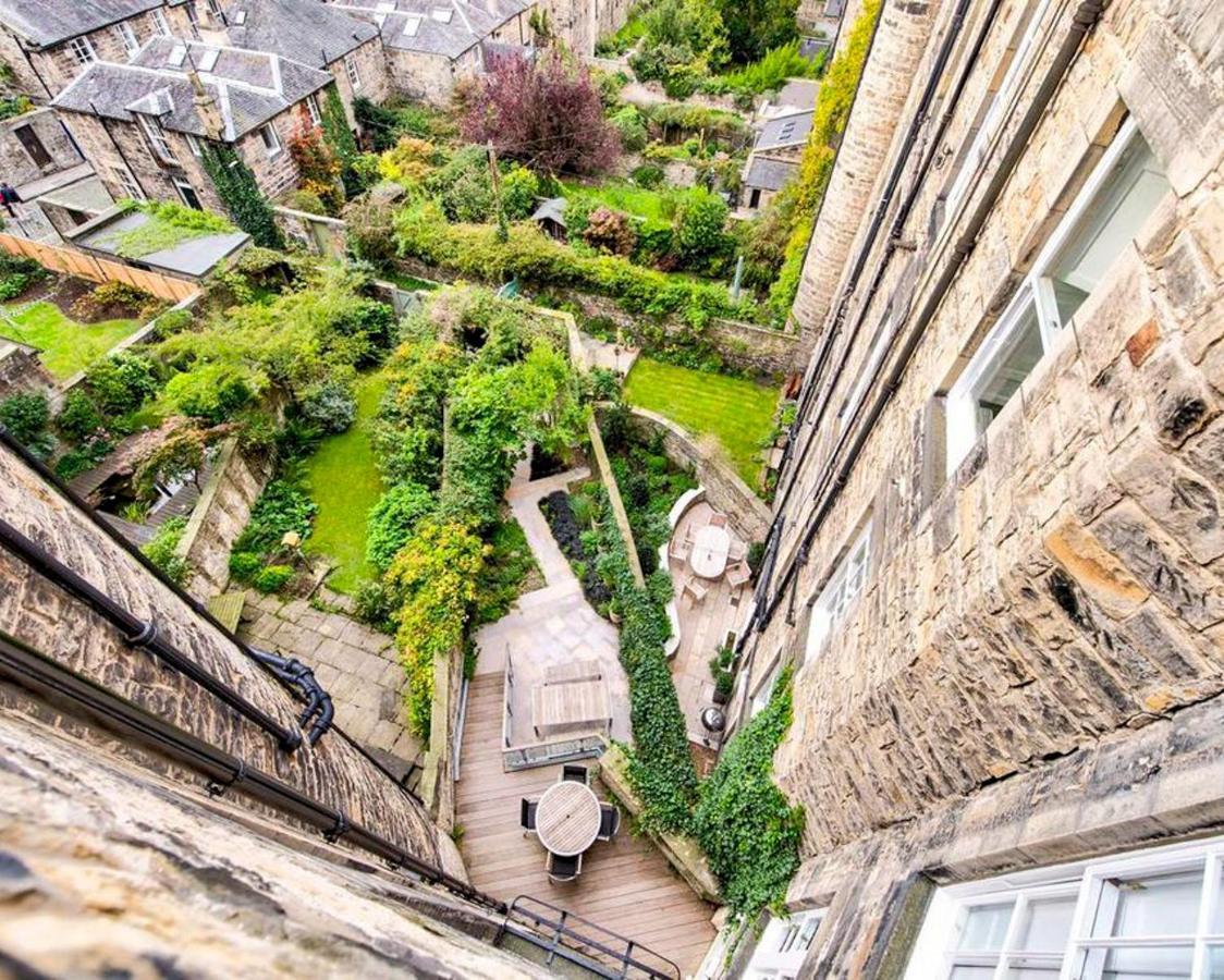 Beautiful City Centre Georgian 4 Bed Townhouse With Private Garden Edinburgh Ngoại thất bức ảnh